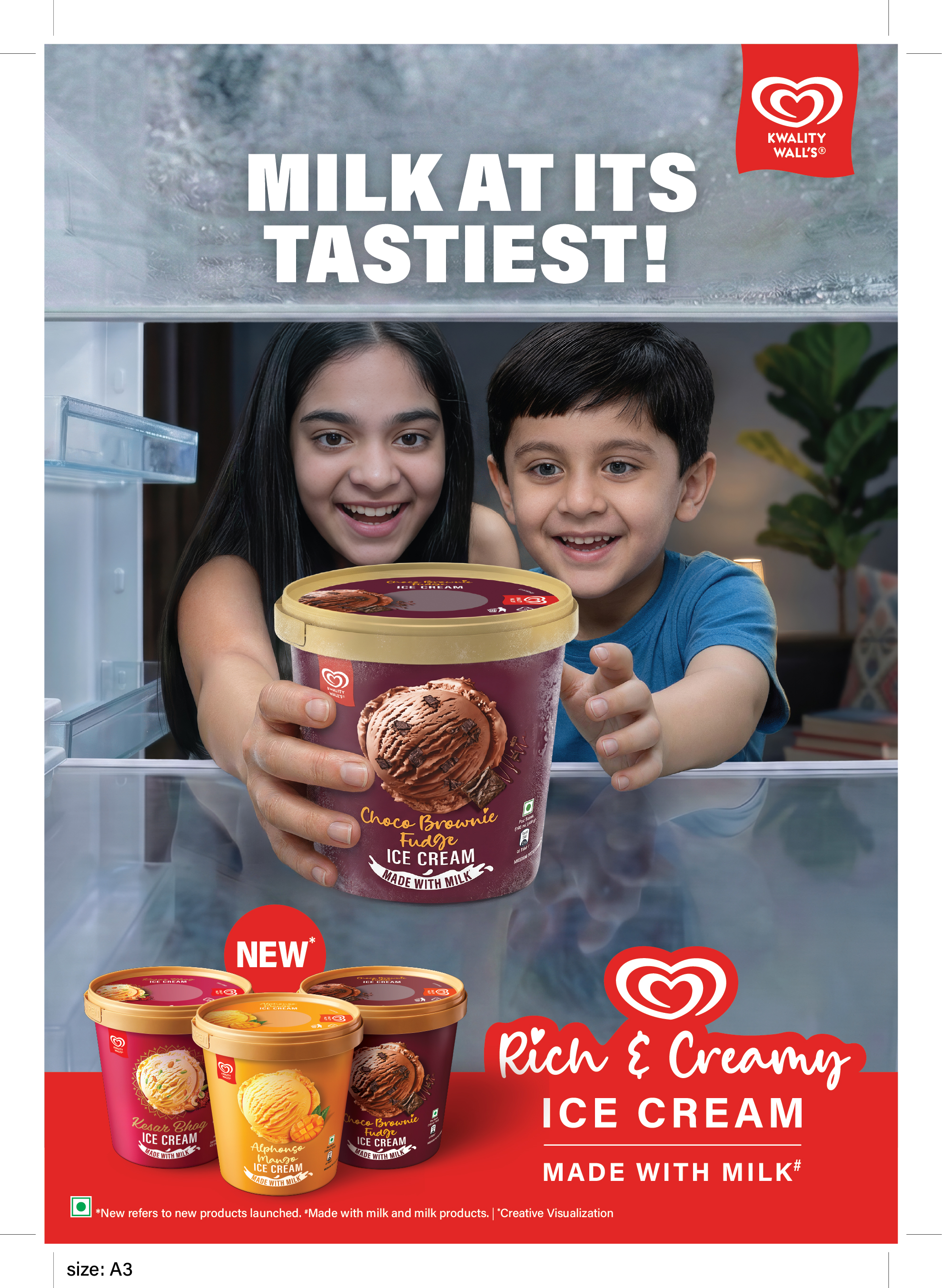 A Creamier Shift This Summer: Kwality Wall’s Reinvents Its In-Home Ice Cream Range